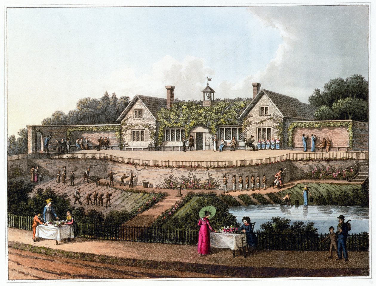 Das Arbeitshaus von Humphry Repton