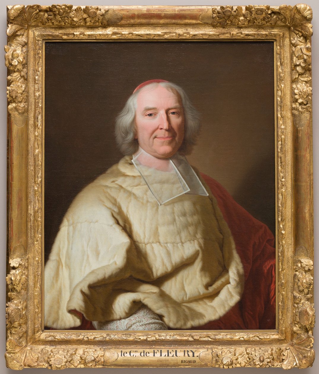 Kardinal André Hercule de Fleury 1653-1743 von Hyacinthe Rigaud