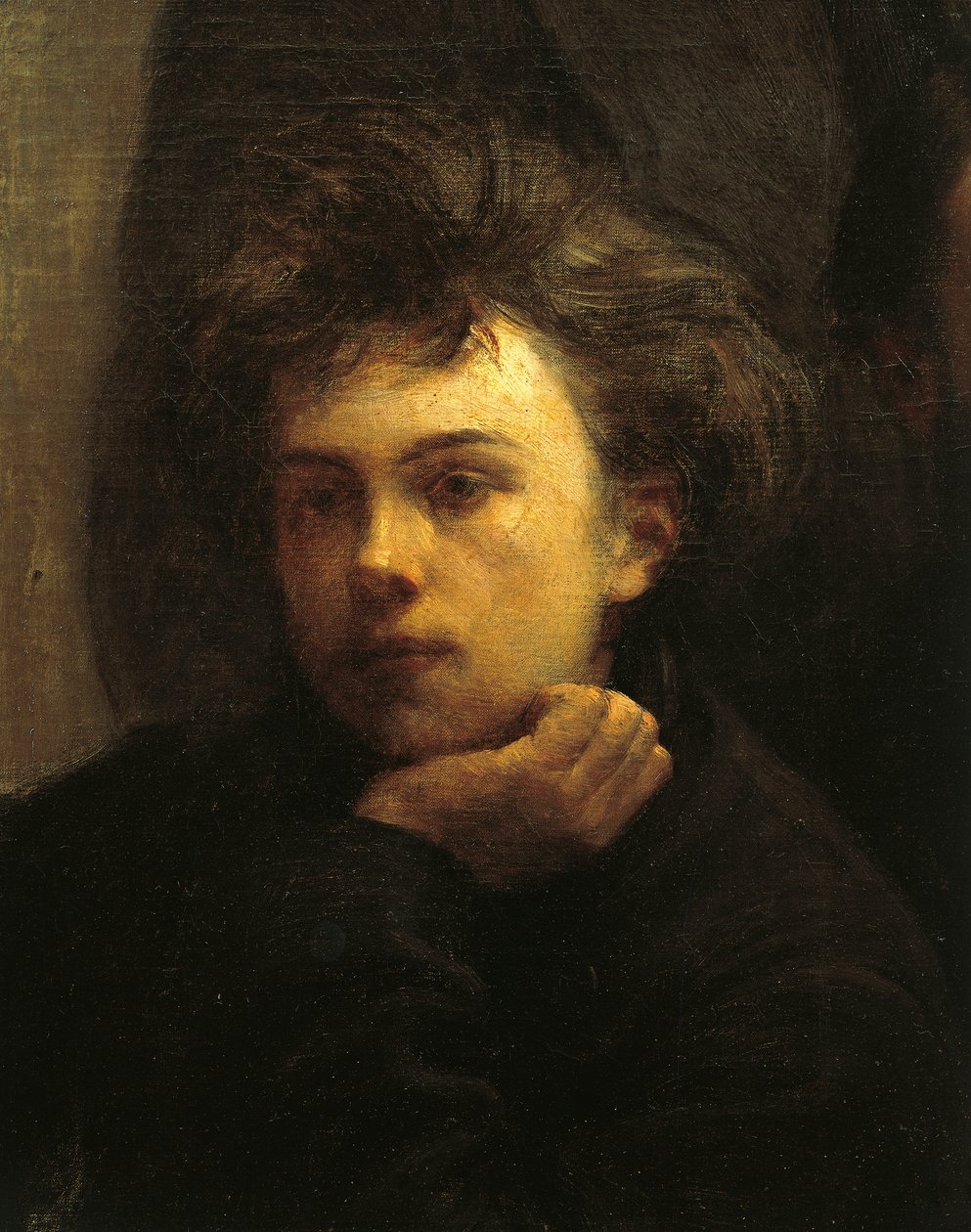 Arthur Rimbaud (Charleville) von Ignace Henri Jean Fantin Latour