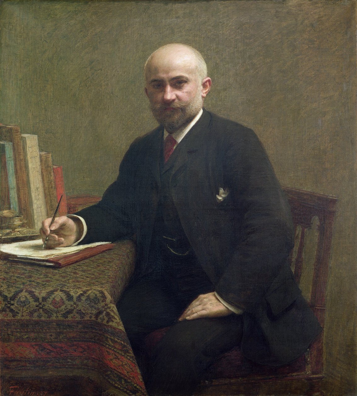 Adolphe Jullien (1840-1932) 1887 von Ignace Henri Jean Fantin Latour