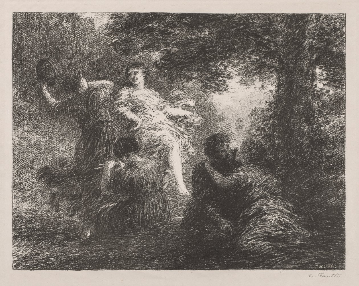 Pastorale von Ignace Henri Jean Fantin Latour