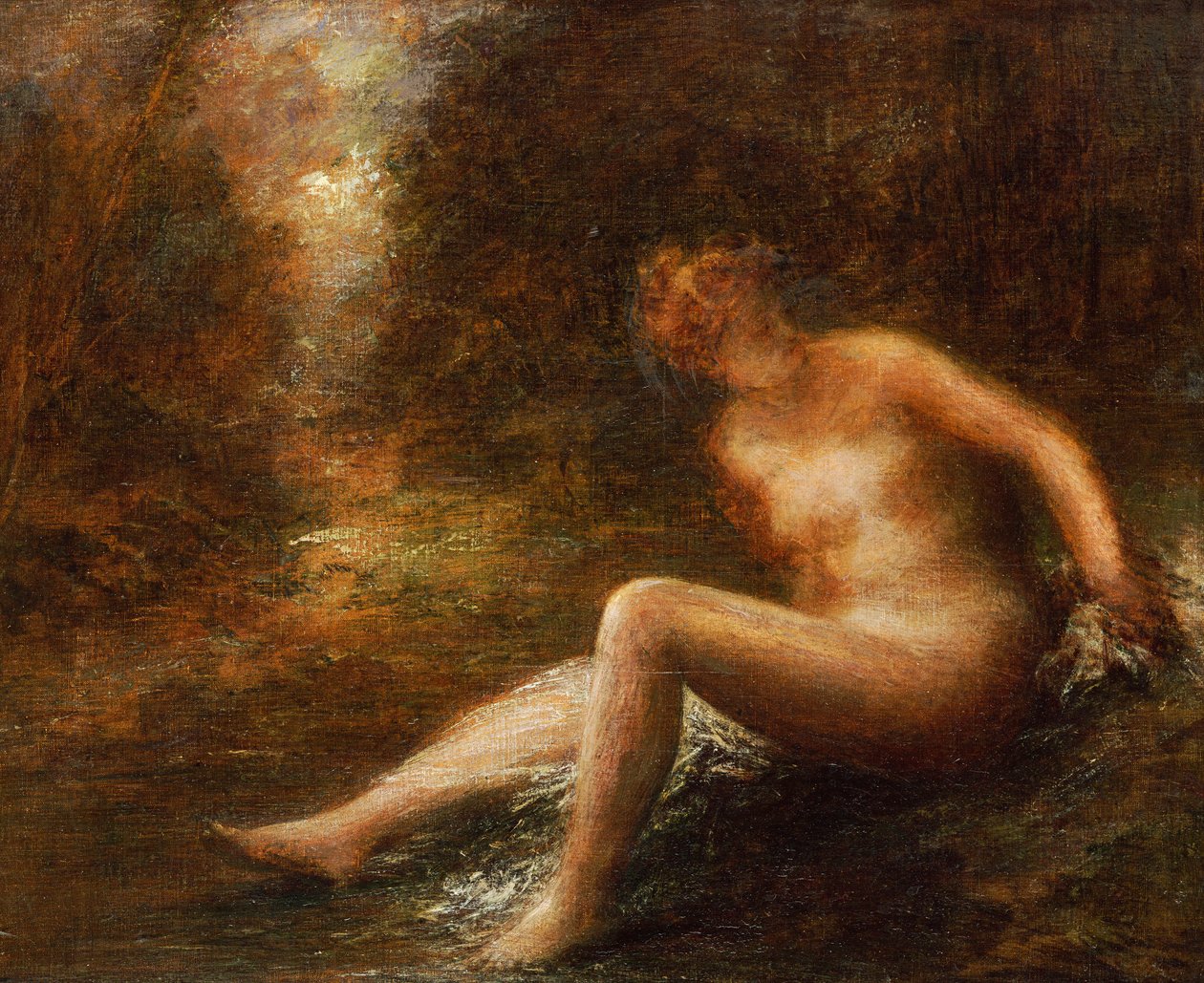 Die Jägerin von Ignace Henri Jean Fantin Latour
