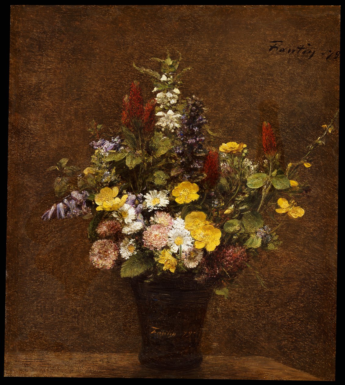 Wildblumen von Ignace Henri Jean Fantin Latour