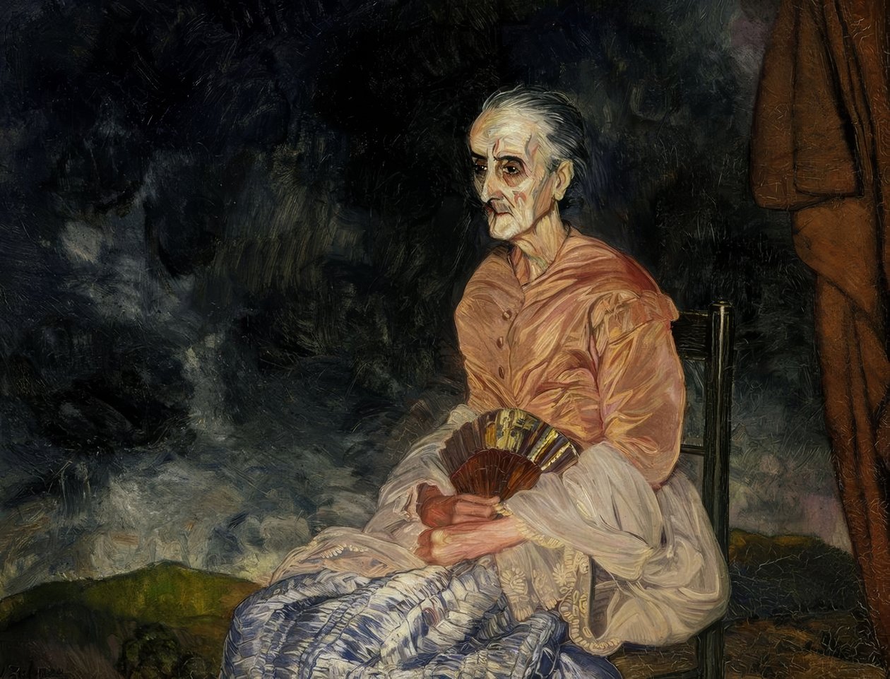 Doña Purita von Ignacio Zuloaga y Zabaleta