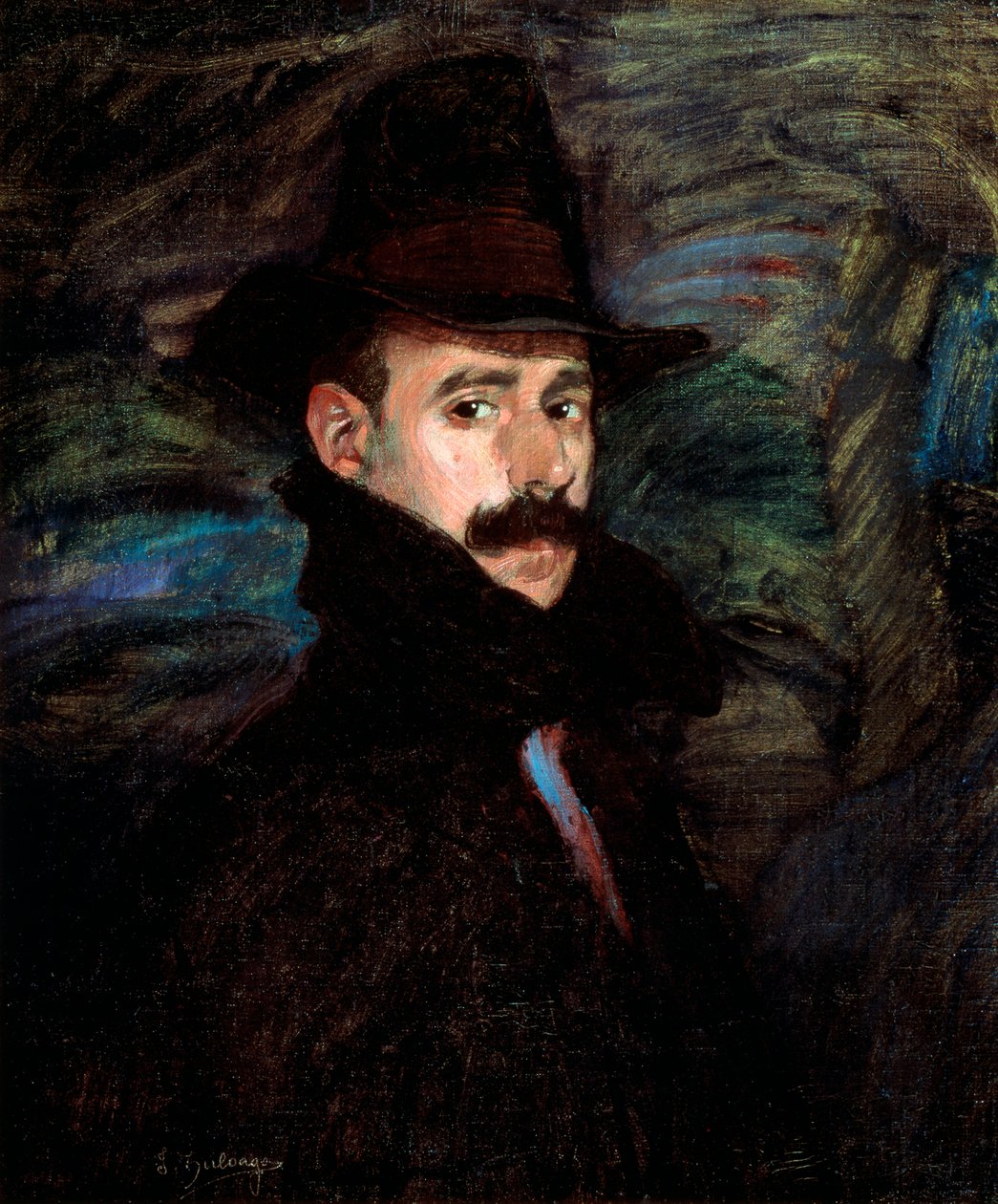 Selbstporträt, 20. Jahrhundert von Ignacio Zuloaga y Zabaleta