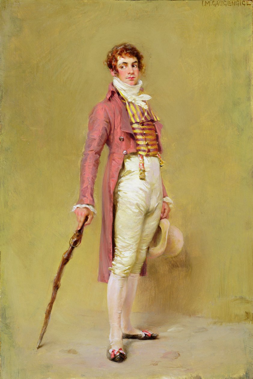 Der Dandy, 1905 von Ignaz Marcel Gaugengigl