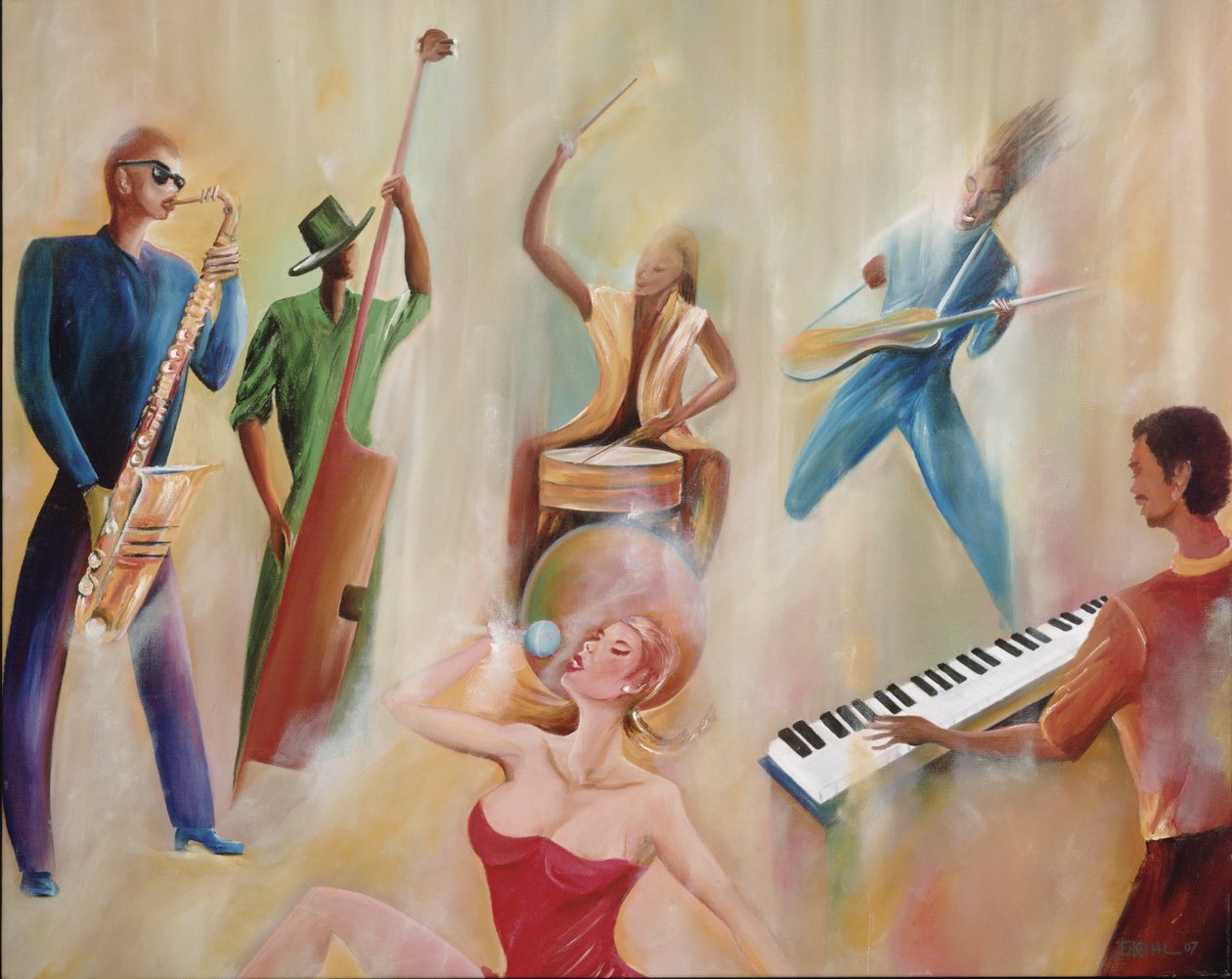 Auf der Bühne, 2008 von Ikahl Beckford