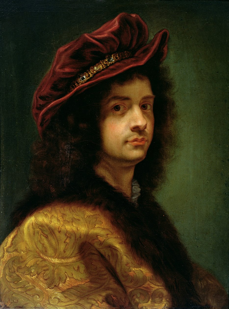 Selbstporträt, 1667 von Il Baciccio