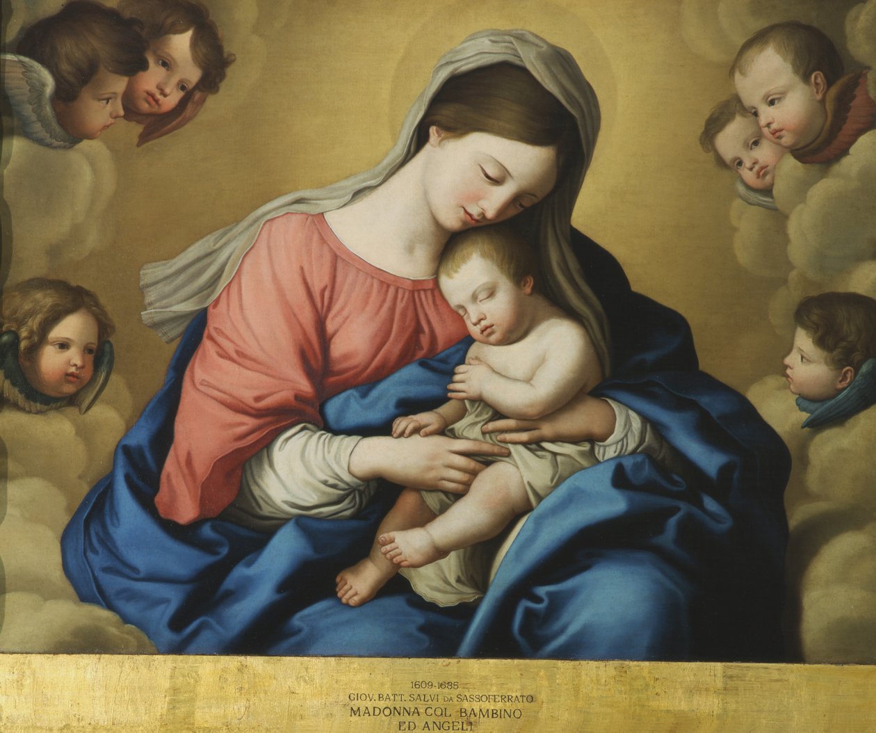 Madonna mit Kind von Il Sassoferrato