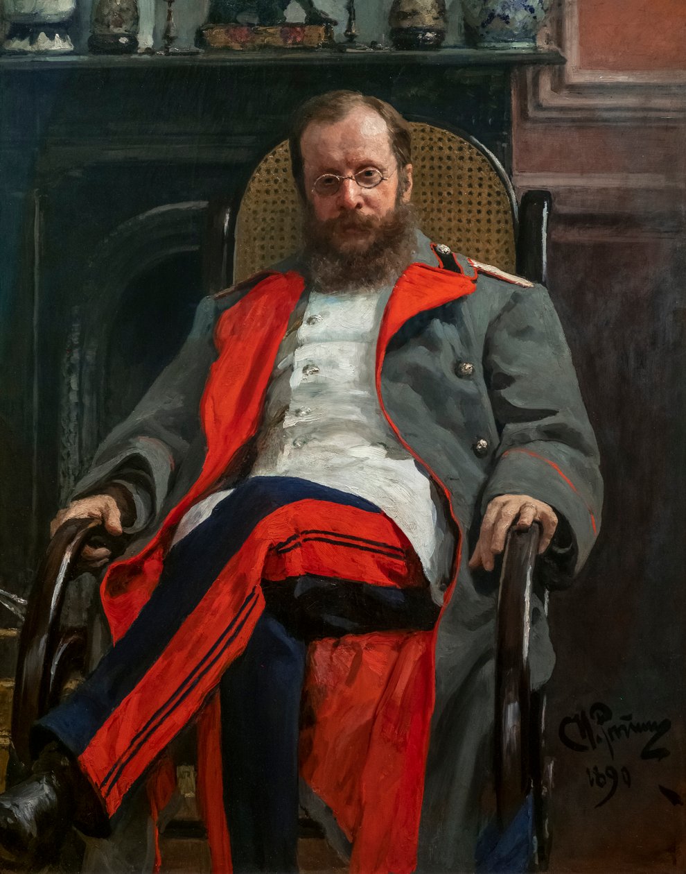Cesar Cui von Ilya Efimovich Repin