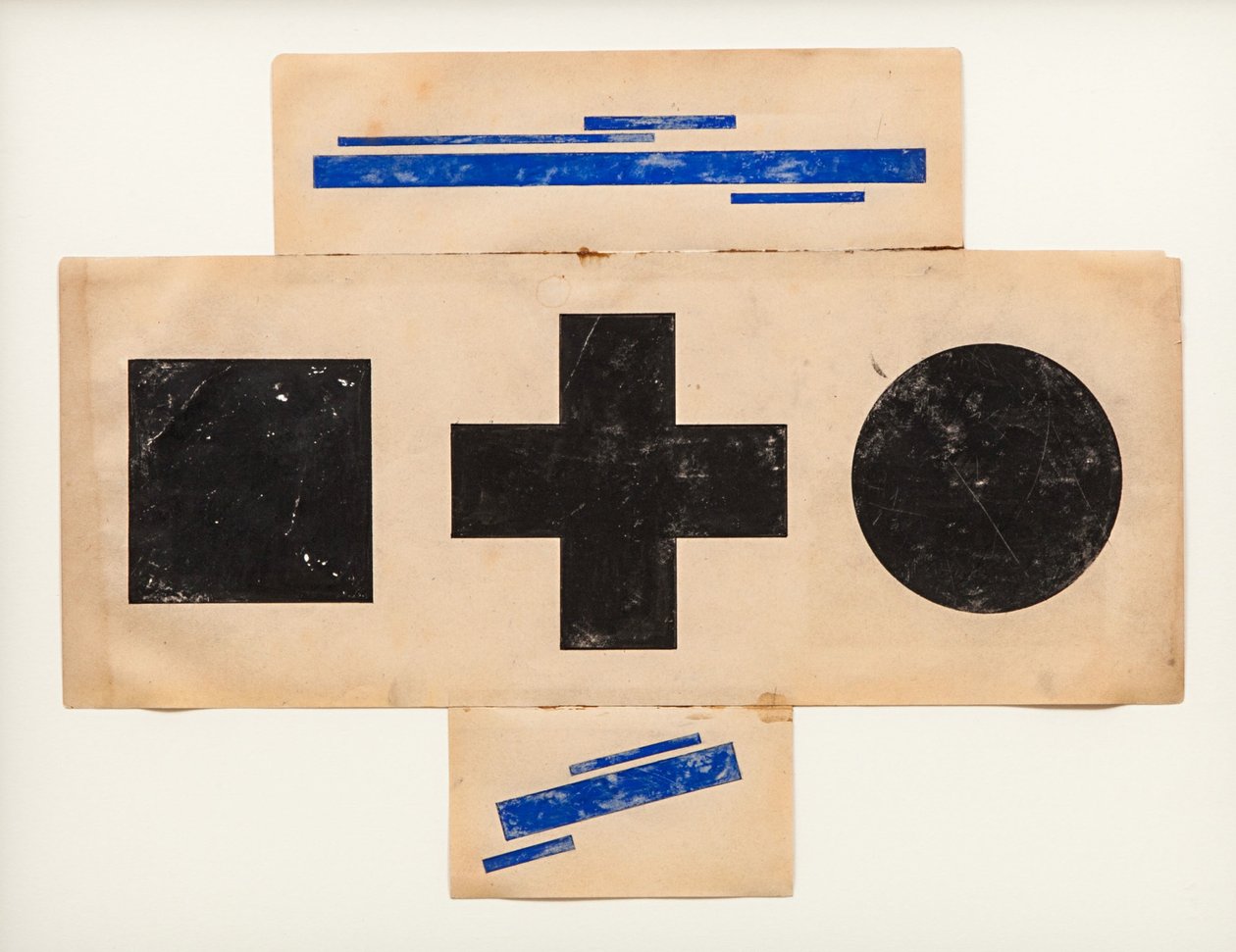 Suprematistisches Muster, ca. 1921 von Ilya Grigorevich Chashnik