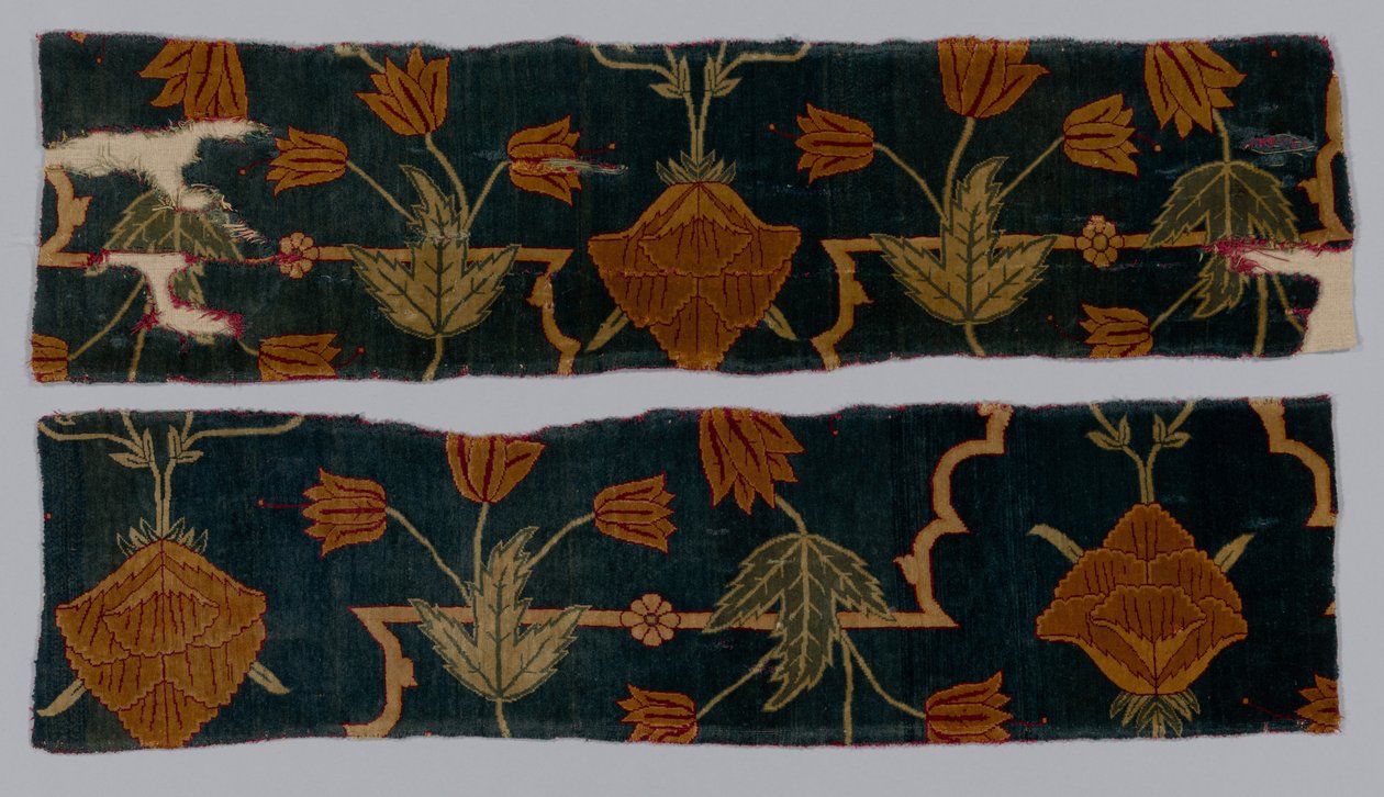 Fragmente eines Teppichs von Imperial Manufactory