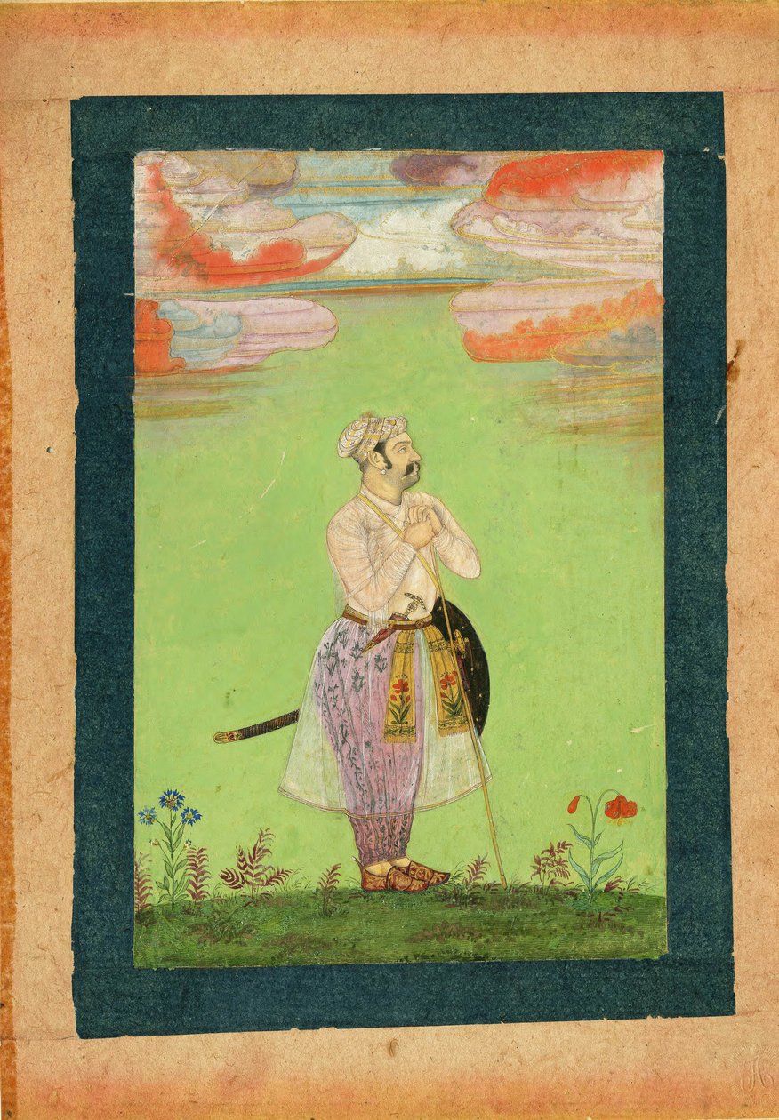 Mughal-Offizier, um 1650 von Indian Art