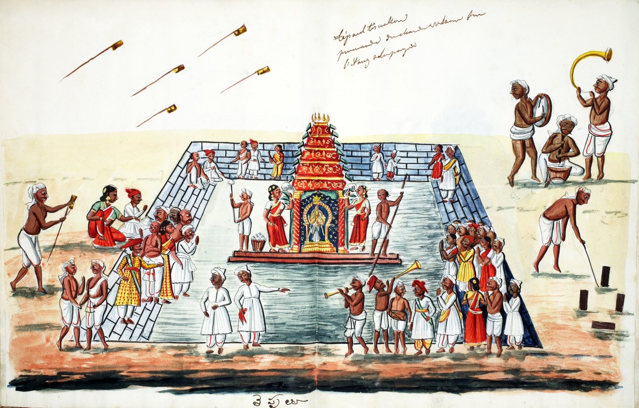 Zeremonie von Indian School
