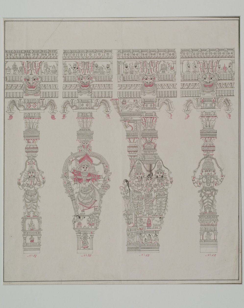 Säulen von Indian School
