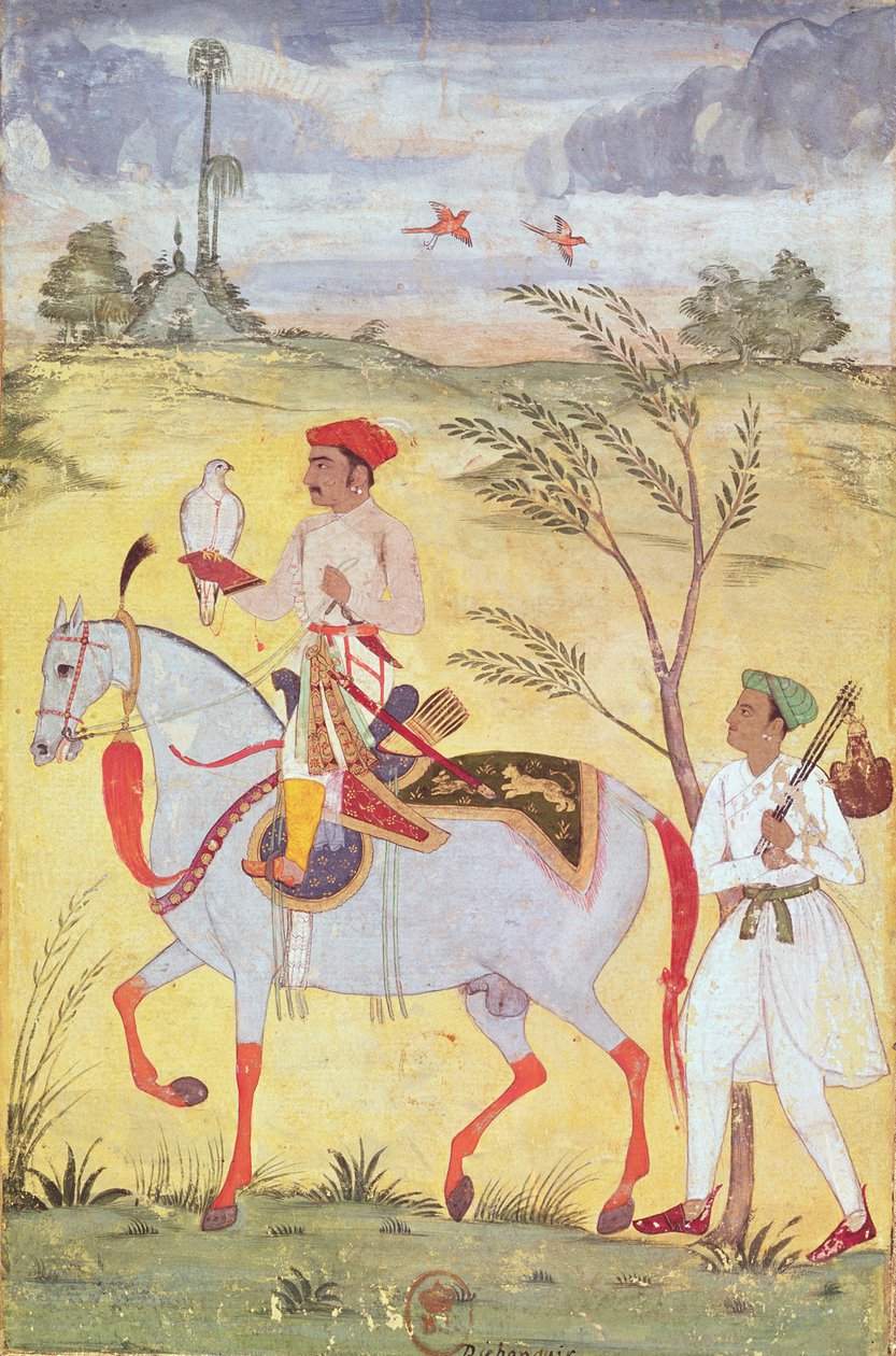 Kaiser Jahangir (1569-1627) von Indian School