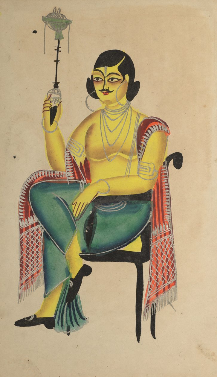 Englischer Babu von Indian School