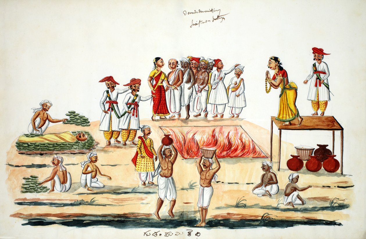 Beerdigung von Indian School