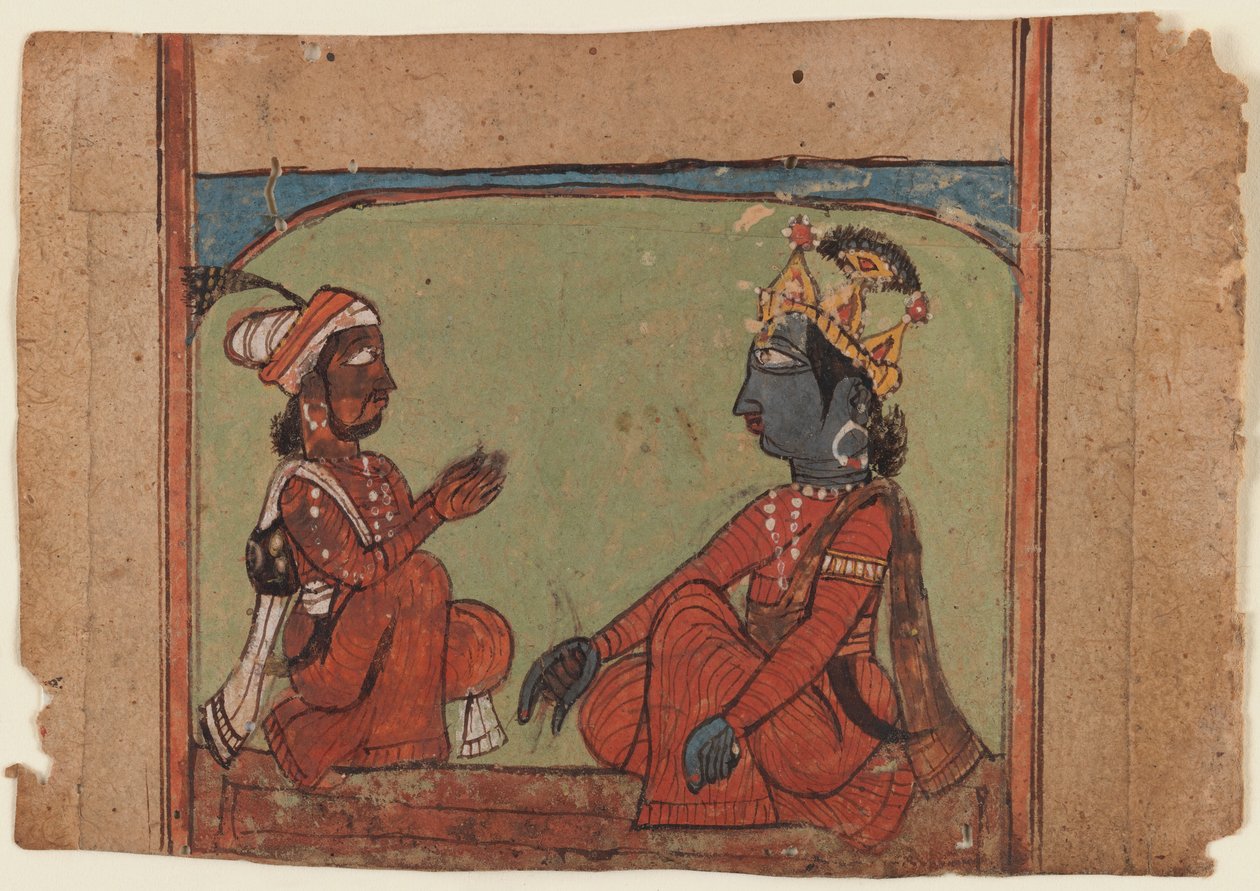 Miniaturmalerei von Indian School