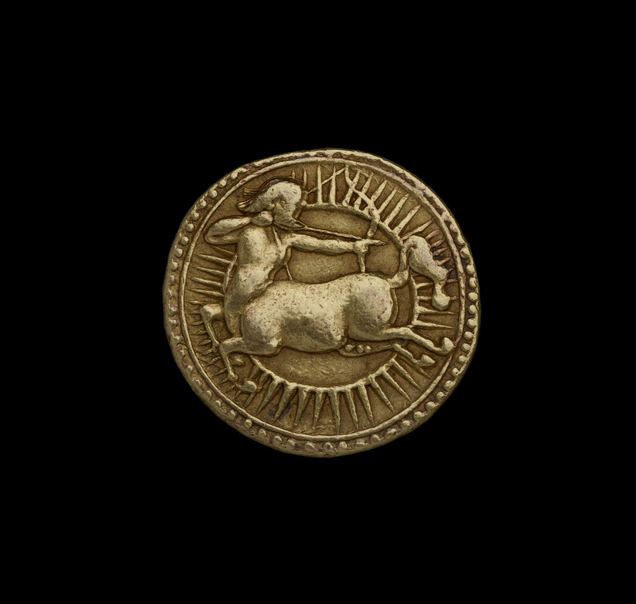 Mogul-Münze aus Agra von Indian School