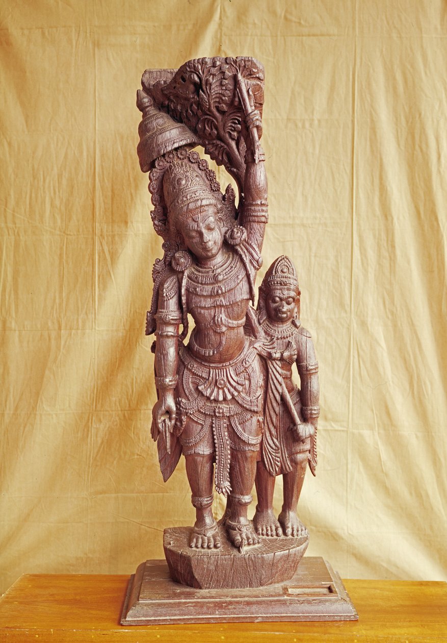 Sri Rama und Hanuman von Indian School