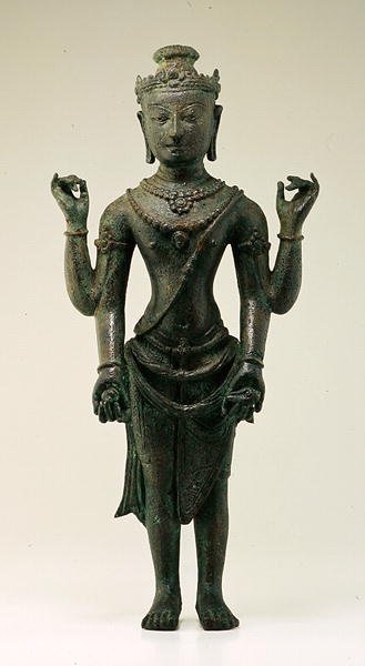 Figur von Vishnu, aus Java von Indonesian School