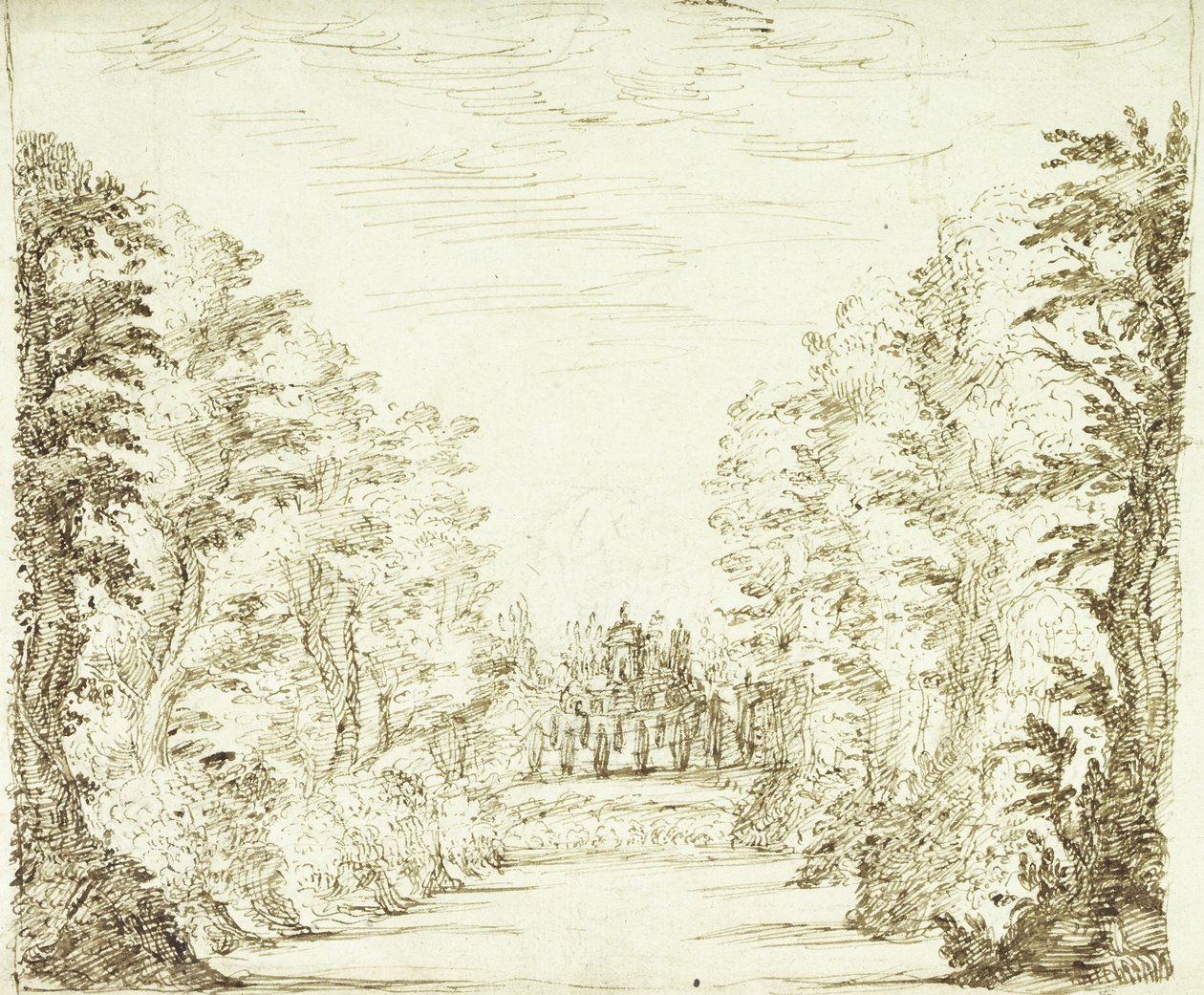 Theaterskizzen von Inigo Jones