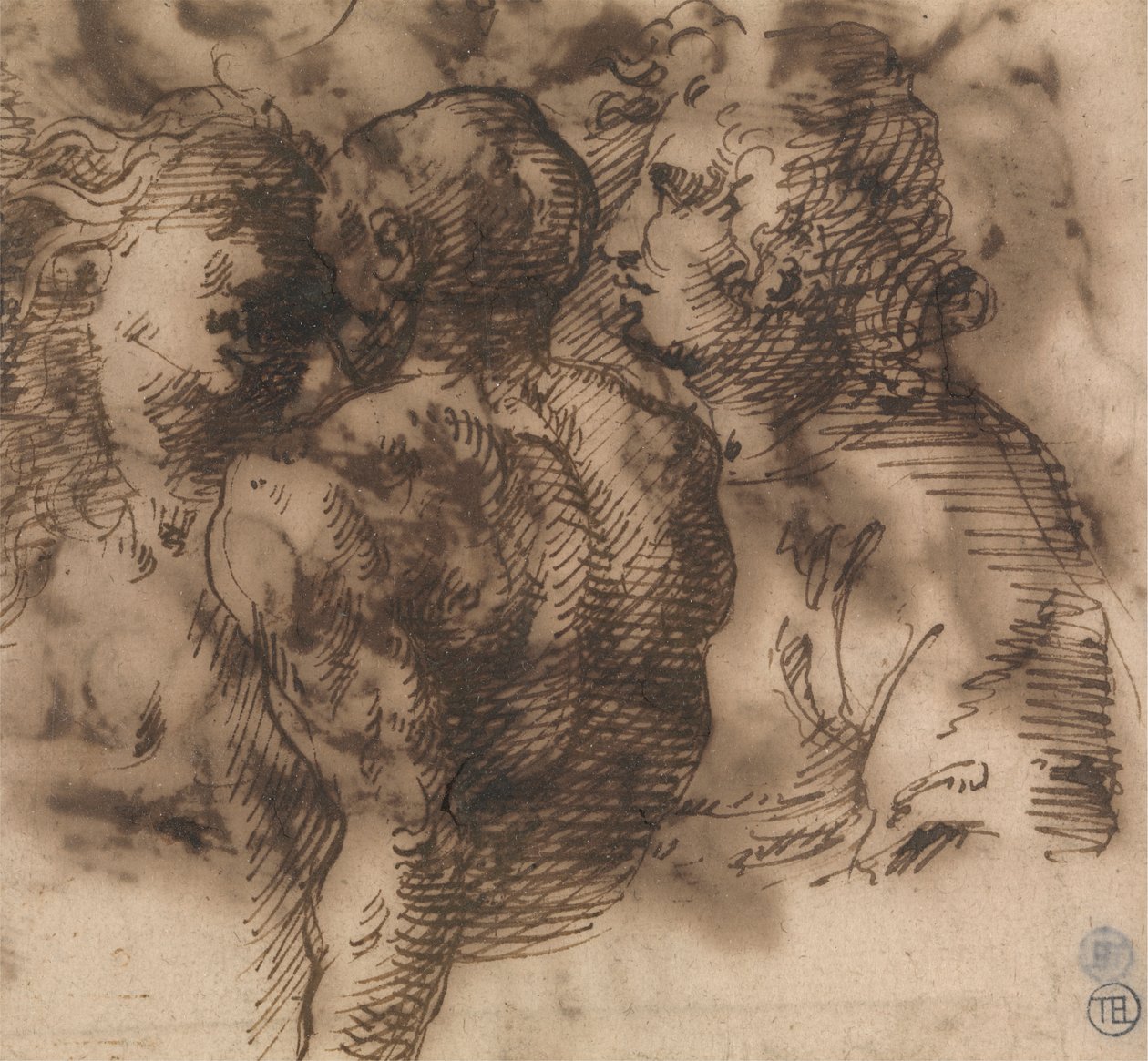 Drei Halbfiguren von Inigo Jones