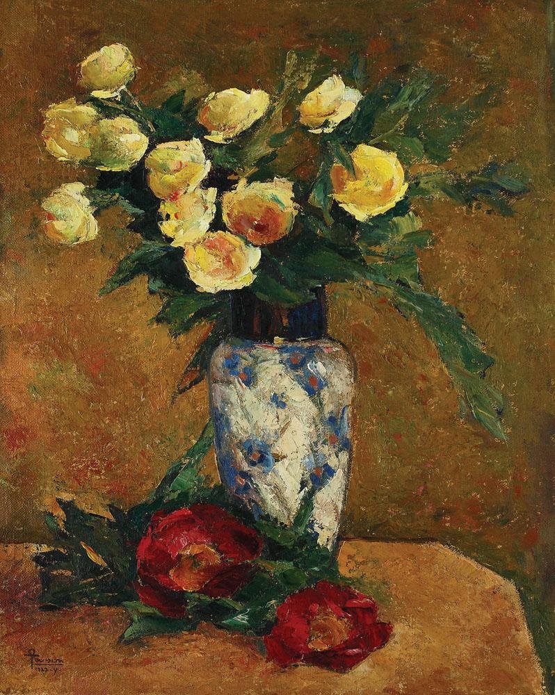 Gelbe Rosen von Ion Theodorescu Sion