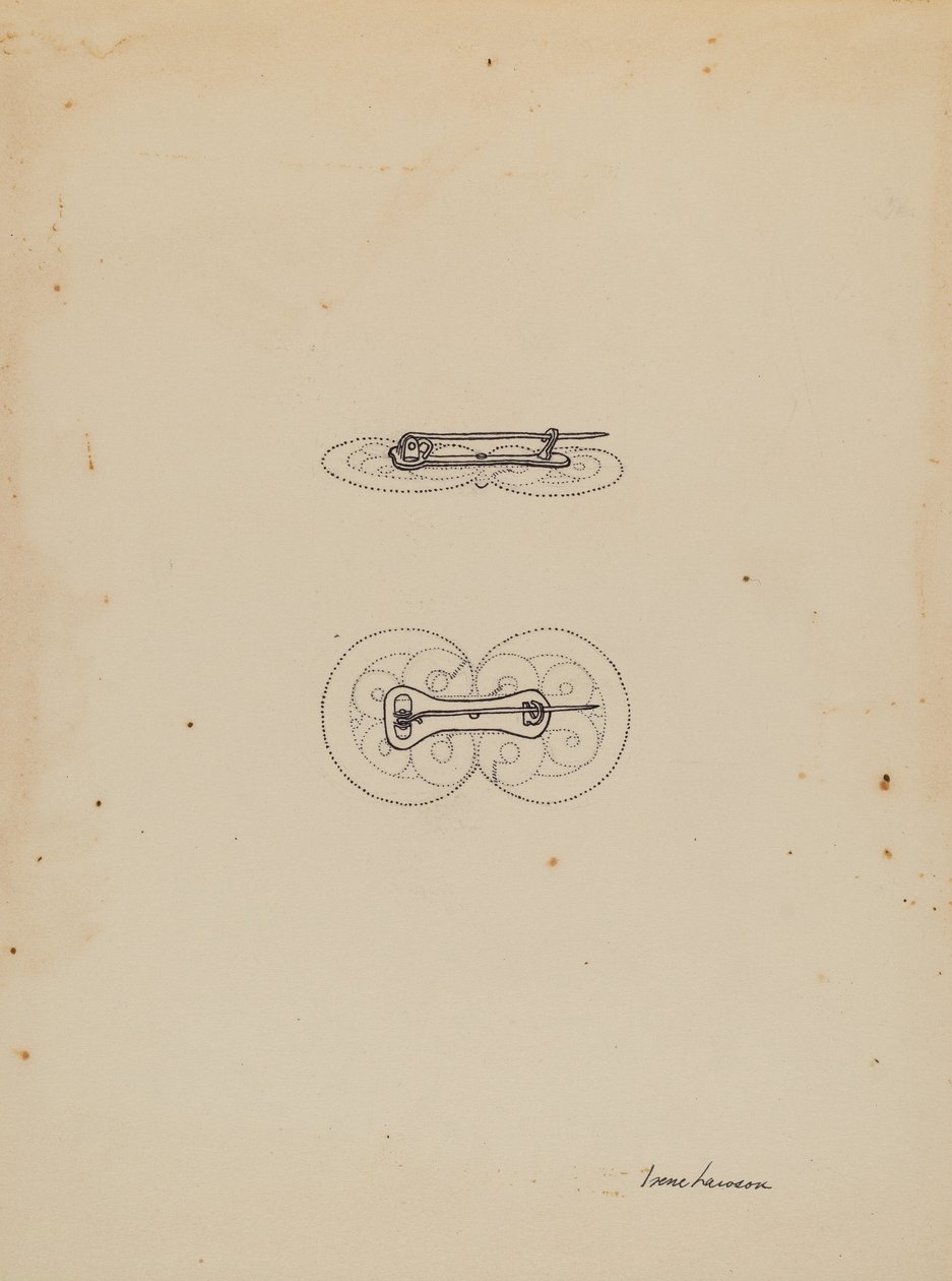 Brosche von Irene Lawson