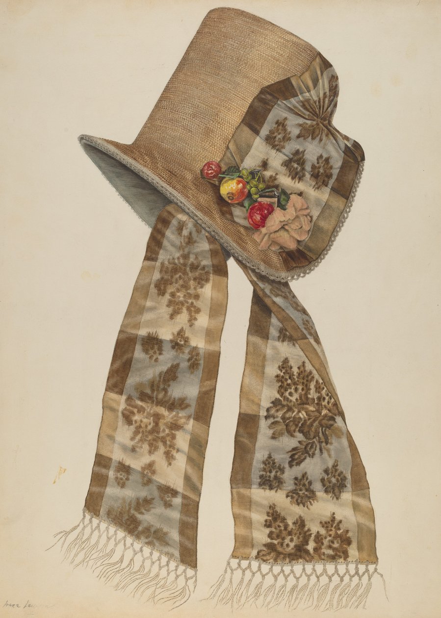 "Poke" Haube von Irene Lawson