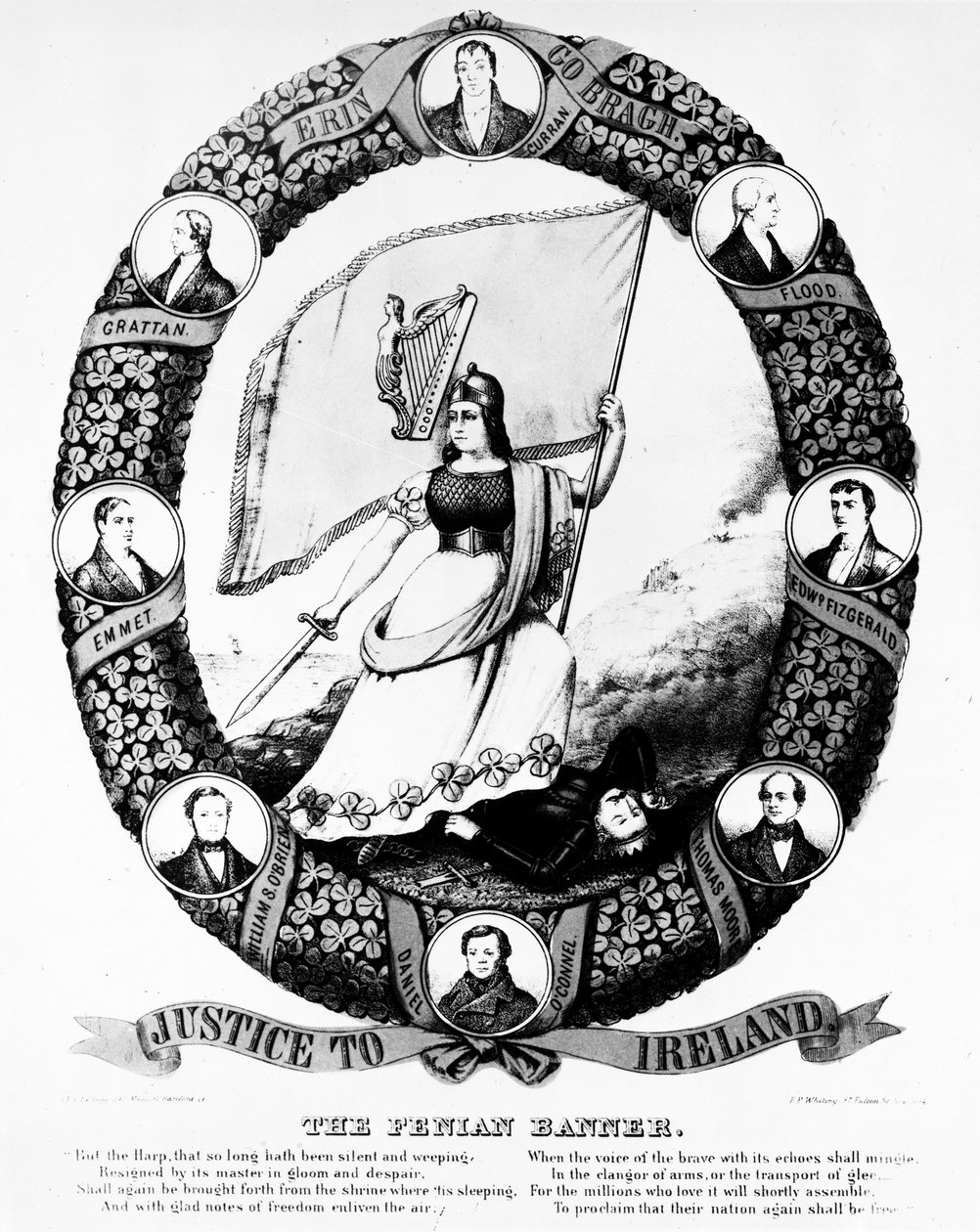 Das Feninan-Banner von Irish School
