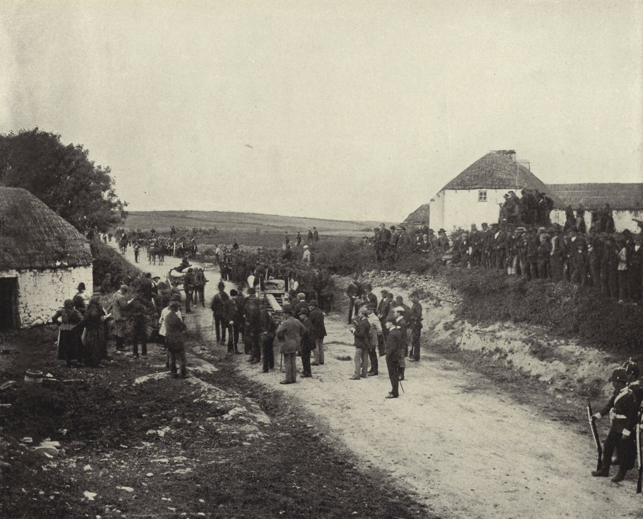 Marsch zur Räumung, Co. Clare von Irish Photographer