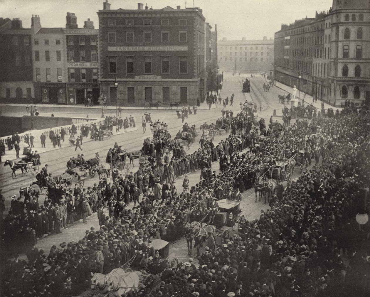 Parnell-Gedenkprozession, Dublin von Irish Photographer