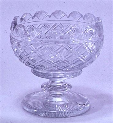 Zuckerschale, Waterford, ca. 1810 von Irish School