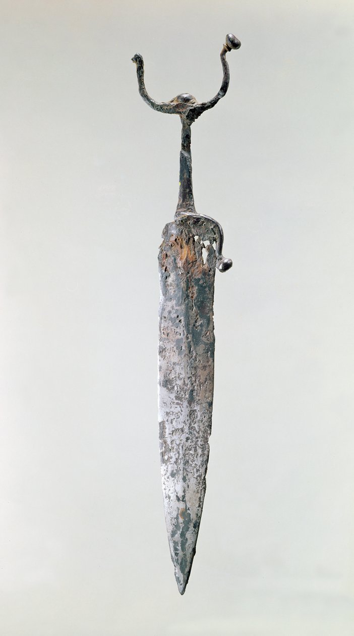 Dolch, Hallstatt-Kultur, um 750-450 v. Chr. von Iron Age