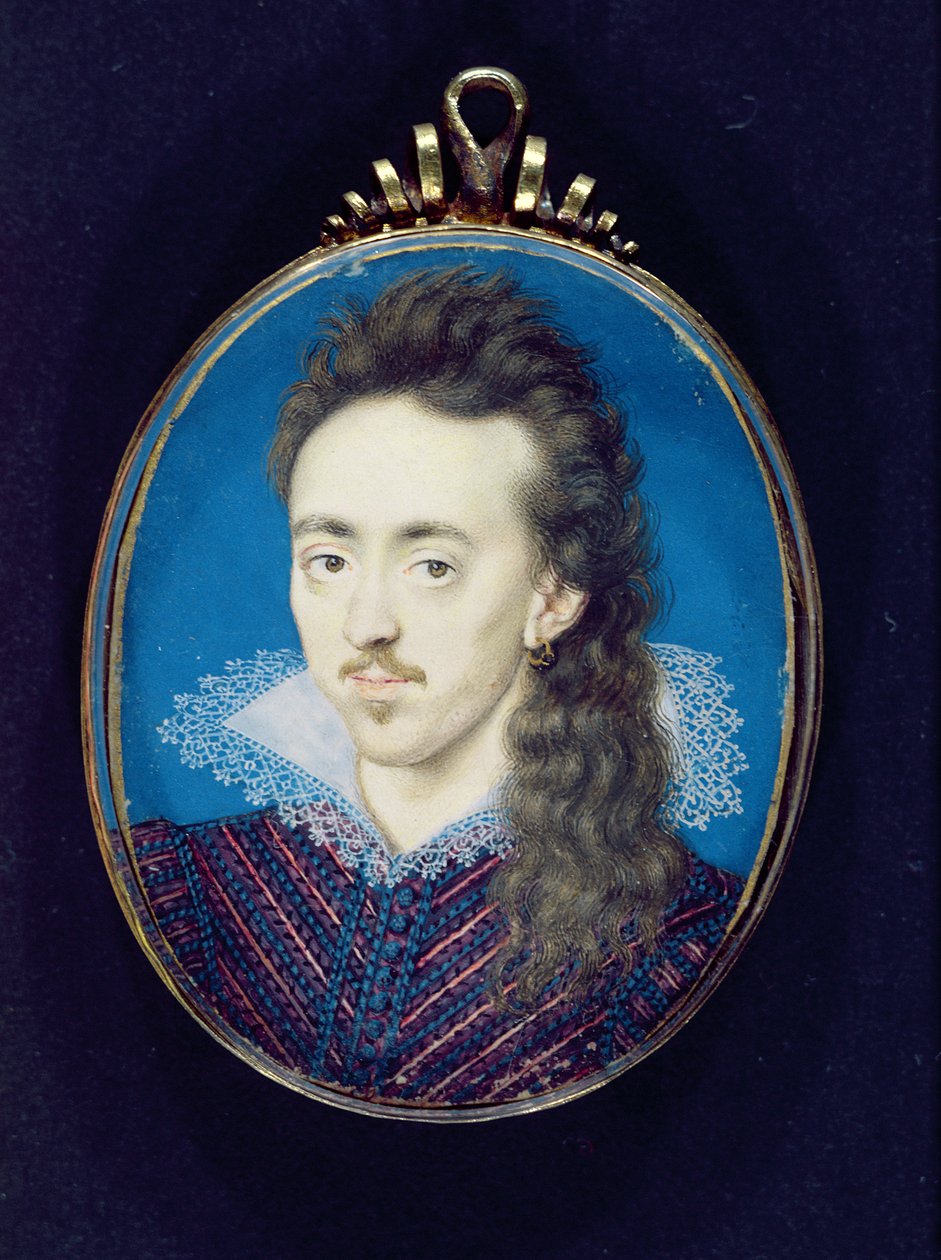 Dudley North (1581-1617) 3. Baron North, 1608-10 von Isaac Oliver