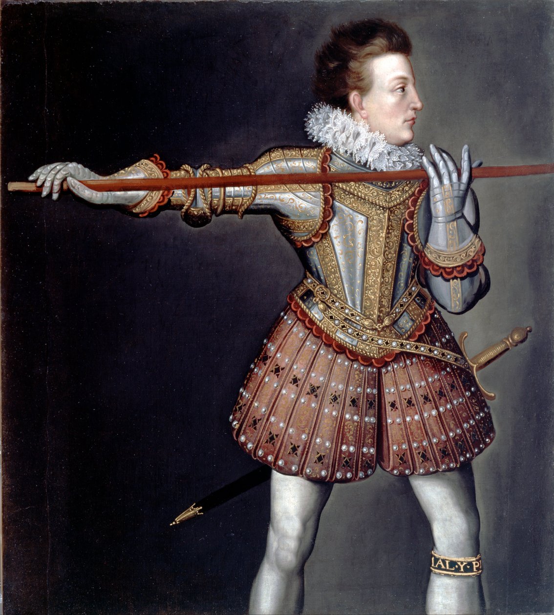 Heinrich, Prinz von Wales von Isaac Oliver