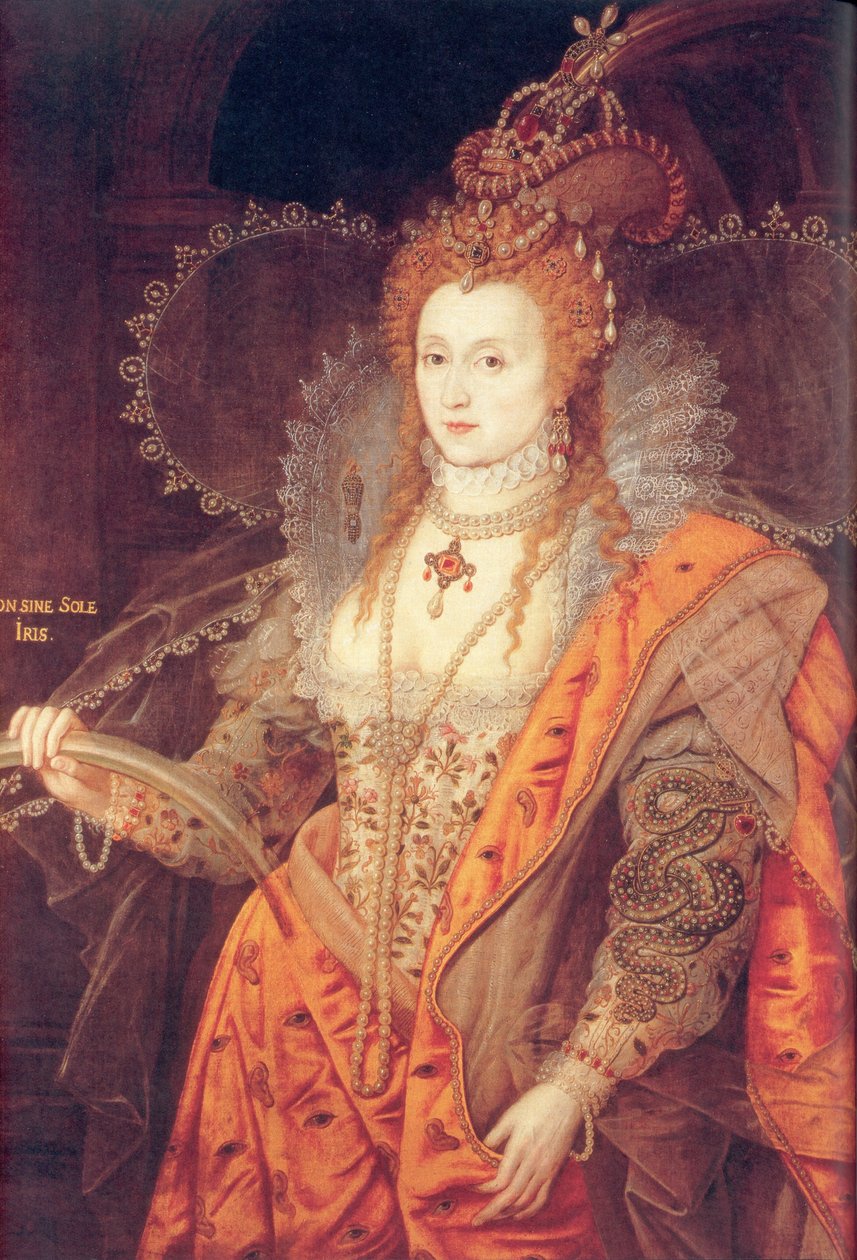 Das Regenbogen-Porträt von Königin Elizabeth I. von Isaac Oliver