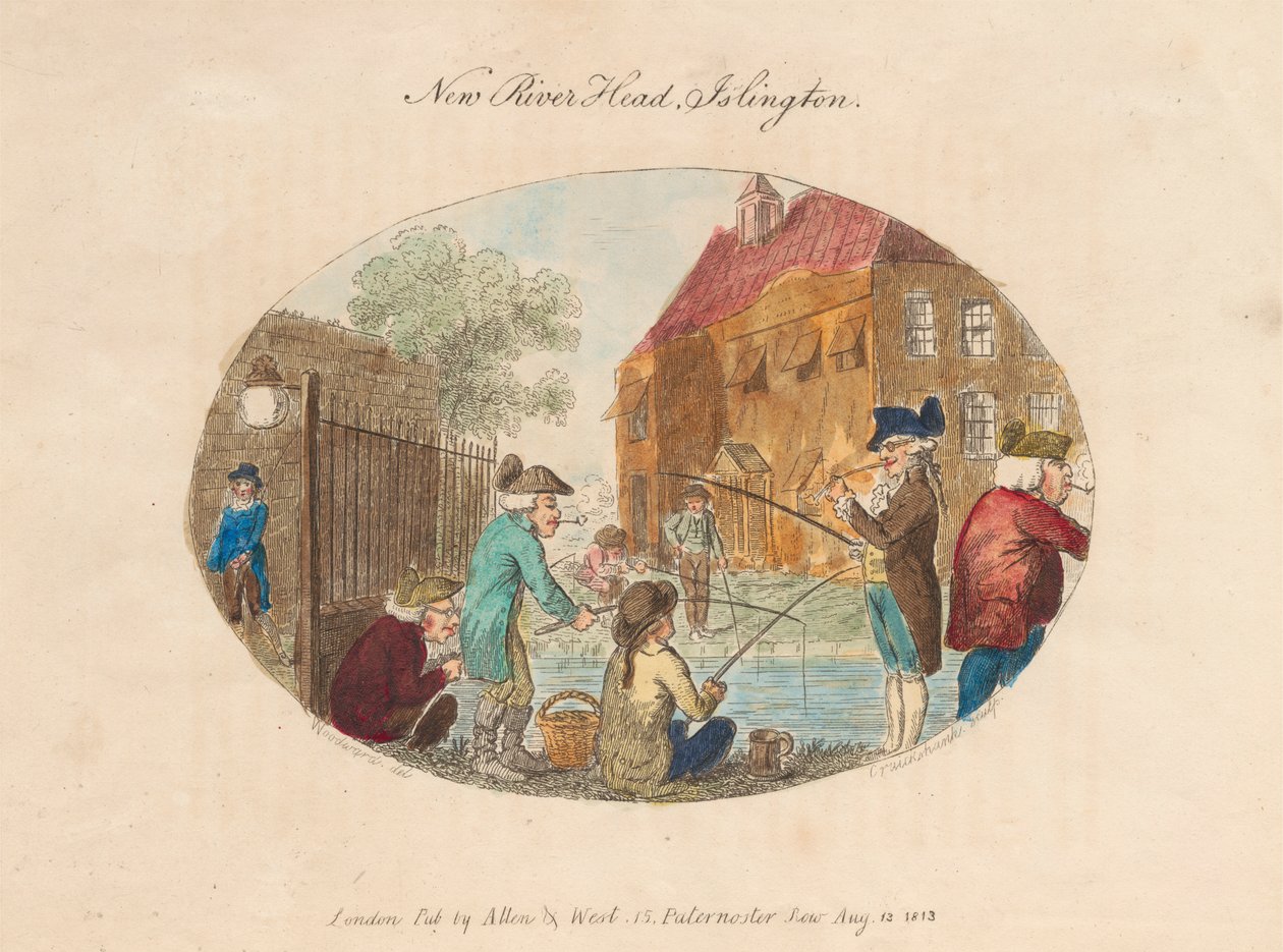 New River Head, Islington von Isaac Cruikshank