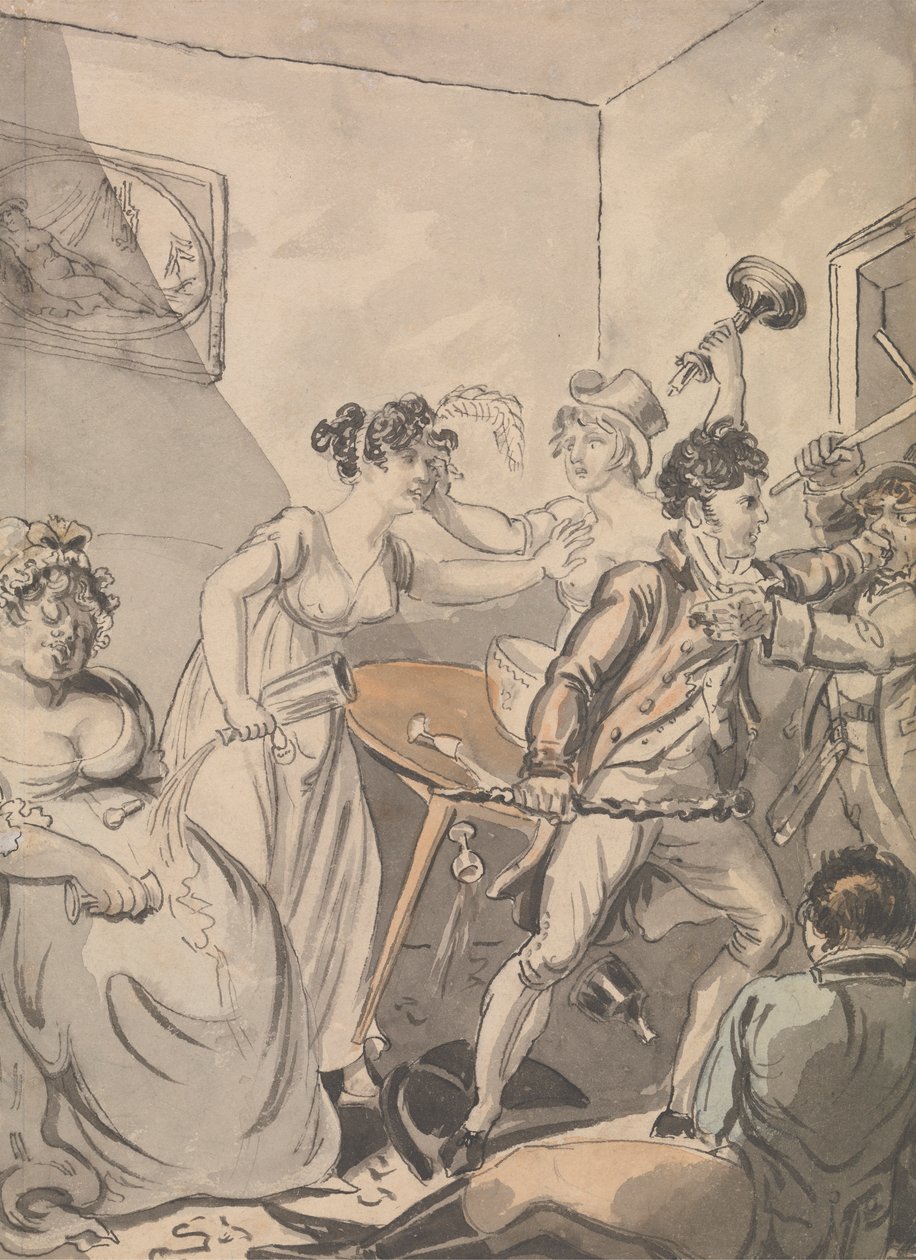 Die Flucht von Isaac Cruikshank