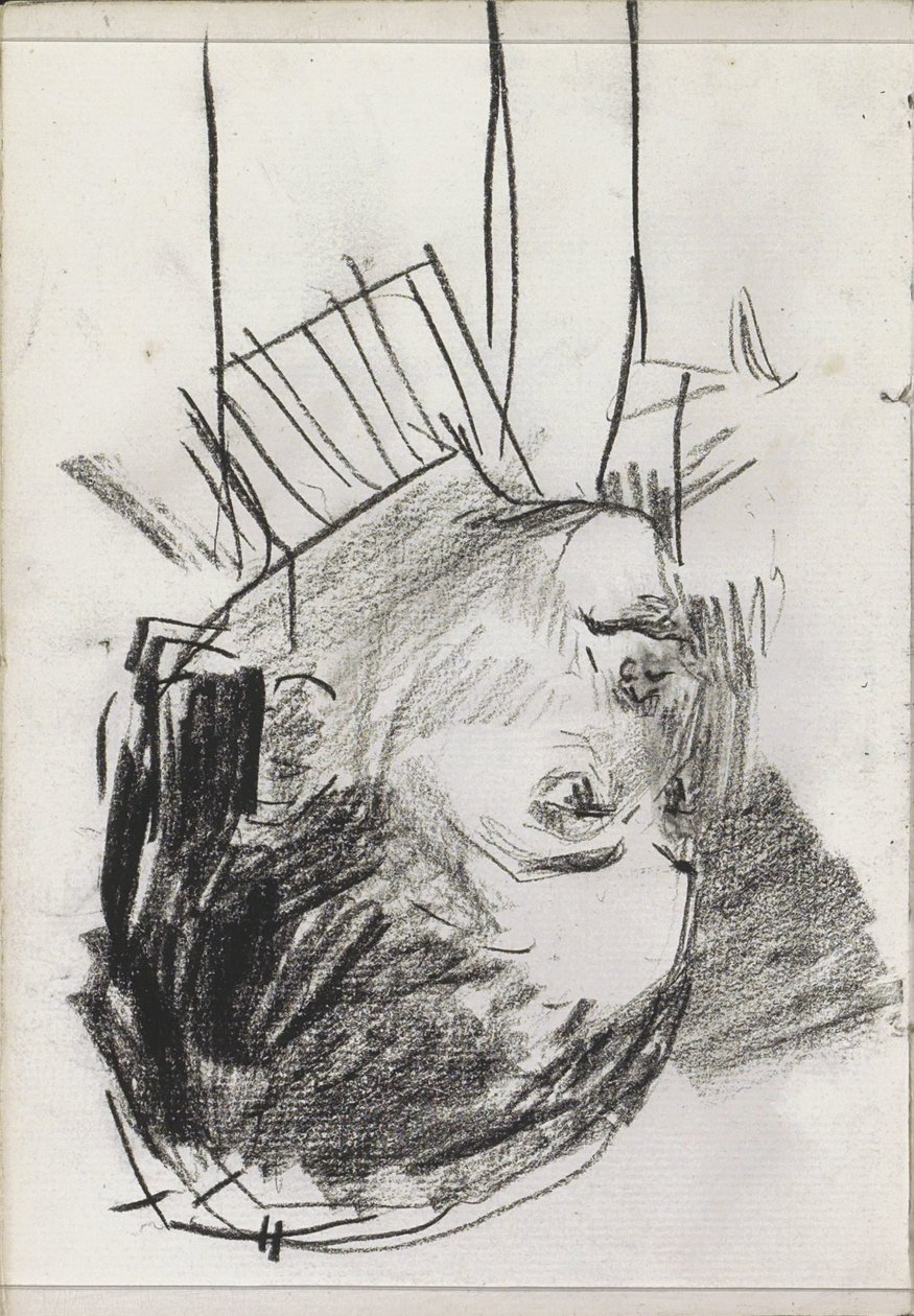 Frauenkopf im Profil von Isaac Israels