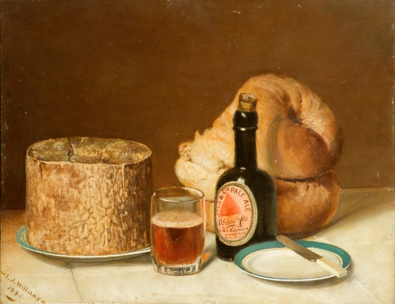 Stillleben, 1895 von Isaac John Williams