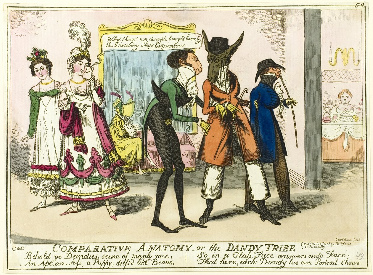 Vergleichende Anatomie von Isaac Robert Cruikshank