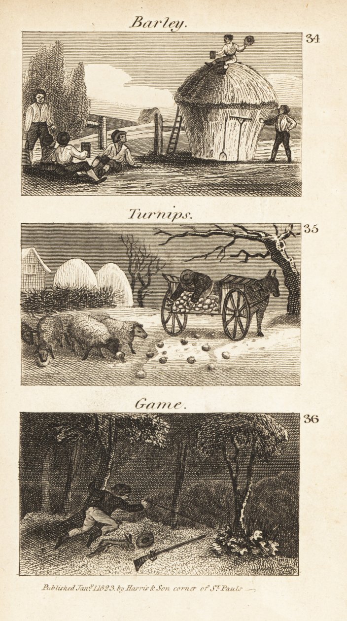 Berufe in Norfolk, Regency-England von Isaac Taylor