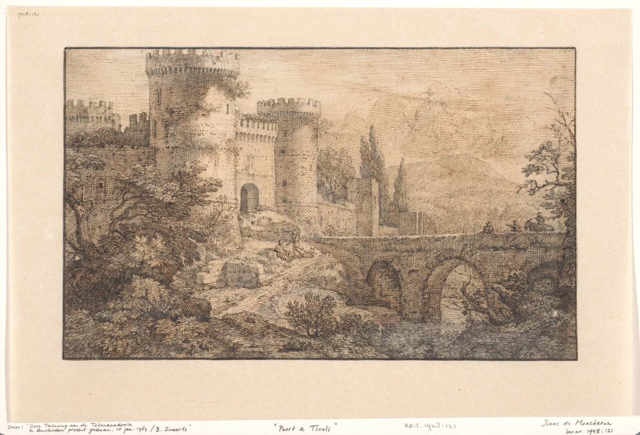 Tor in Tivoli von Isaac de Moucheron