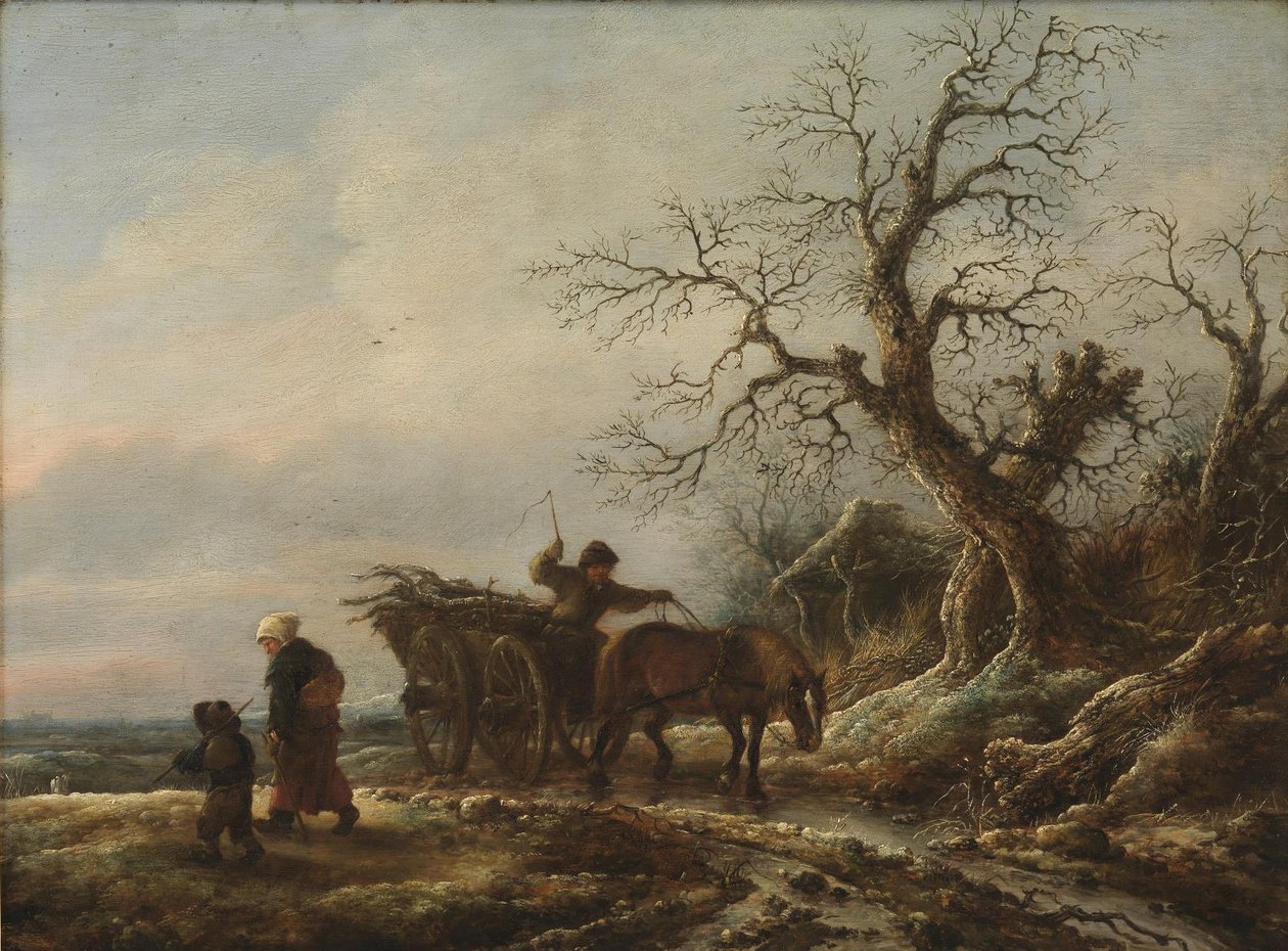Eine Winterszene von Isaack van Ostade