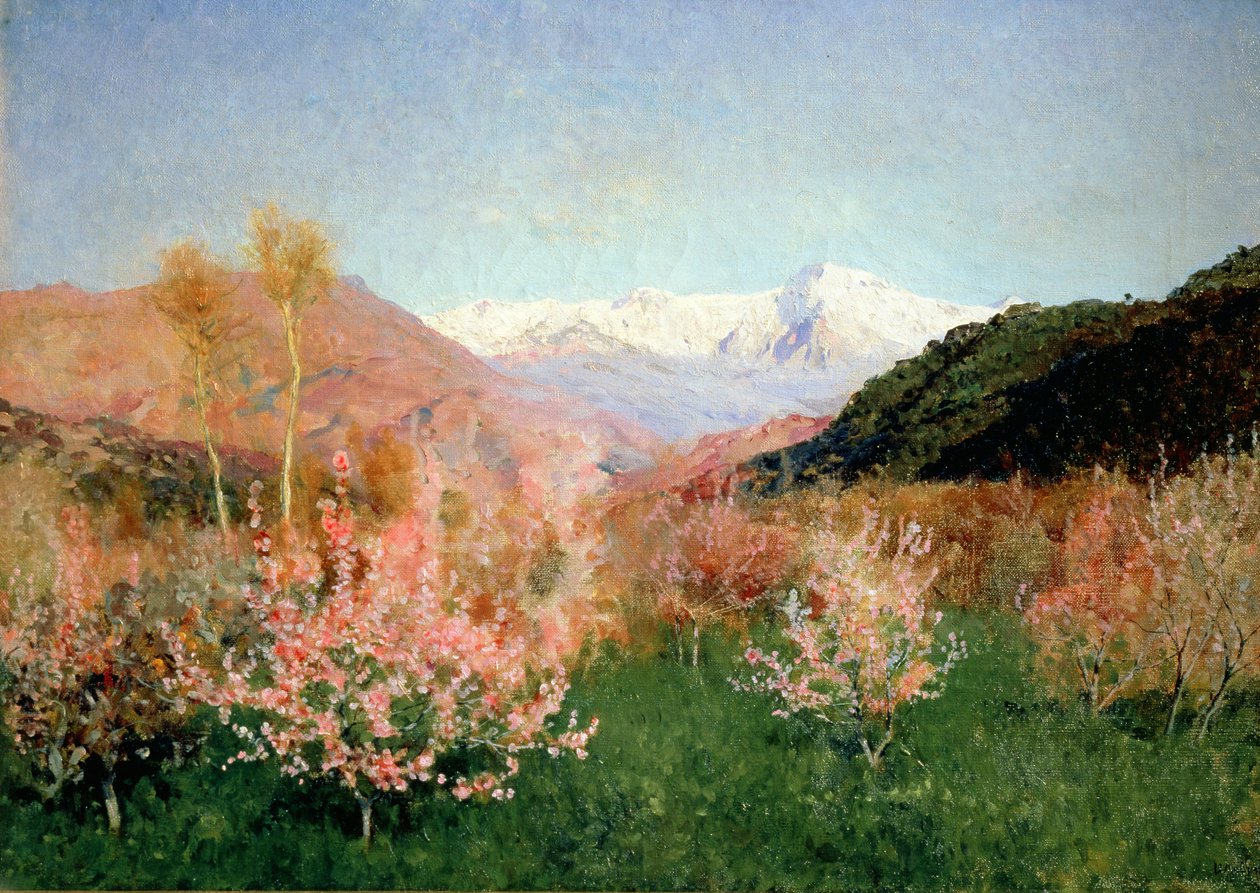 Frühling in Italien, 1890 von Isaak Ilyich Levitan