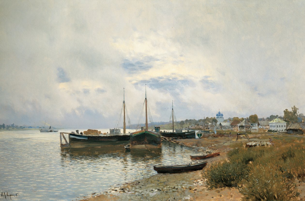 Nach dem Regen. Plyos von Isaak Ilyich Levitan