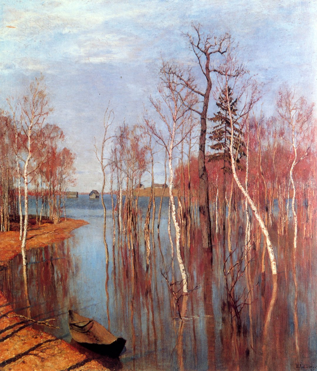 Frühlingsfluten von Isaak Ilyich Levitan